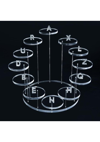 12 Yuvarlak-A Stili Yuvarlak Cupcake Standı Akrilik Takı Için Ekran Standı Kek Tatlı Raf Parti Düğün Pastası Standı Bebek Duş Dekorasyon Tutucu (Yurt Dışından) indirimleri