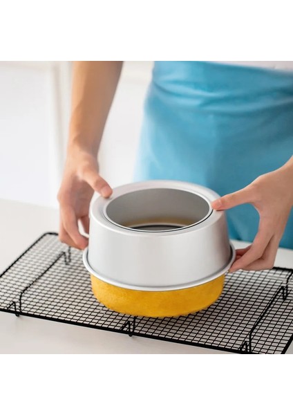 Kalp 10 Inç Stili Inç Kalp Kek Kalıbı Çıkarılabilir Alt Kek Tavaları Katmanlı Yuvarlak Cheesecake Tava Alüminyum Pişirme Aksesuarları (Yurt Dışından) indirimleri