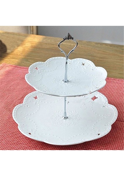 Altın Tarzı Kek Standı Çinko Alaşım Altın Ton 1 Takım Katmanlar Tatlılar Şeker Kek Tepsisi Düğün Parti Kek Ekran Standı (Yurt Dışından) fırsatları