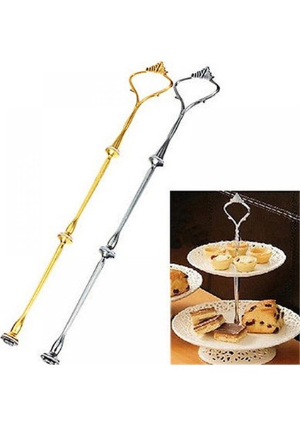 Altın Tarzı Kek Standı Çinko Alaşım Altın Ton 1 Takım Katmanlar Tatlılar Şeker Kek Tepsisi Düğün Parti Kek Ekran Standı (Yurt Dışından) indirimleri