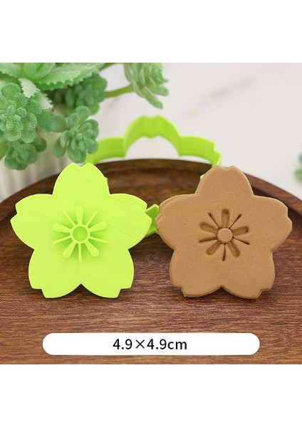 Stil 8 Stil Çocuk Aperatif Bisküvi Kalıbı Gül Çiçek Kiraz Şekli Dıy Pişirme Bisküvi Kalıbı 3D Üç Boyutlu Presleme Bisküvi Kesici (Yurt Dışından)