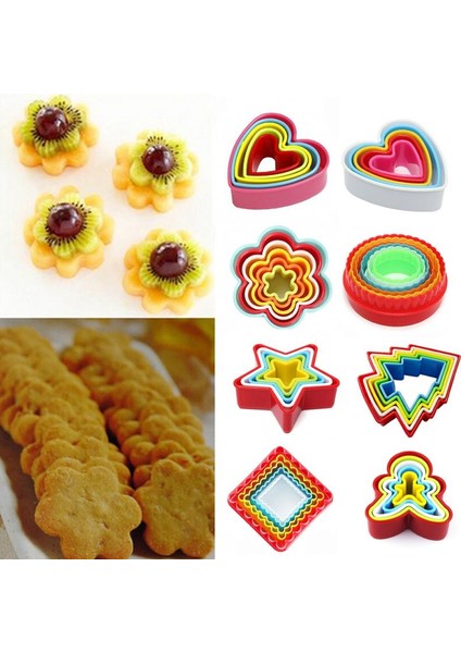 Kare Tarzı Plastik Çember Kurabiye Makinesi Kurabiye Kesici Çerçeve Fondan Sugarcraft Bisküvi Kek Kalıbı Dıy Çok Tarzı Tatil Kaynağı (Yurt Dışından) modelleri