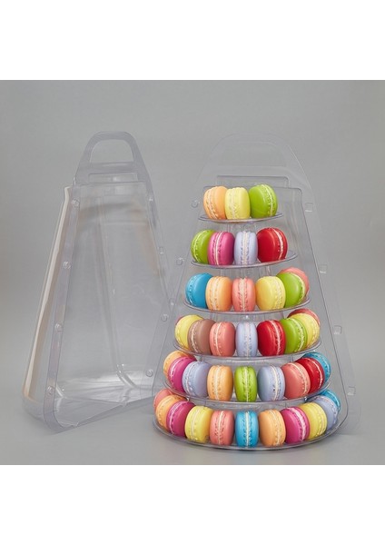 Bir Stil Katmanlı Macaron Ekran Standı Cupcake Kule Rafı Kek Standı Çok Yönlü Kule Düğün Doğum Günü Tatlısı Dekorasyon Standı Bakeware (Yurt Dışından) indirimleri