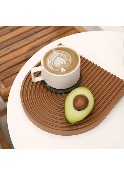 Kahverengi 10CM Tarzı Sweetgo Kayın Ahşap Doğrama Tepsisi Morandi Renk El Yapımı Tatlı Tabağı Kek Masa Dekorasyon Mutfak Organizatör (Yurt Dışından) indirimleri