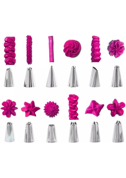 83 Adet Tarzı Pişirme Aksesuarları Araç Seti Kek Dekorasyon Ağız Pasta Boyama Gereçleri Silikon Kesiciler Krema Kazıyıcı Kek Standı (Yurt Dışından) indirimleri