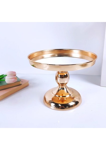 20CM Gümüş Tarzı Silvergold Ayna Kek Standı Galvanik Metal Cupcake Düğün Parti Tatlı Masa Dekorasyonu (Yurt Dışından) modelleri
