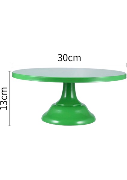 Yeşil Çap 30CM Tarzı Transhome Pasta Standı cm Metal Yeşil Tatlı Masa Kek Tepsisi Düğün Doğum Günü Partisi Drcor Macaron Cupcake Raf Düğün Standı (Yurt Dışından)