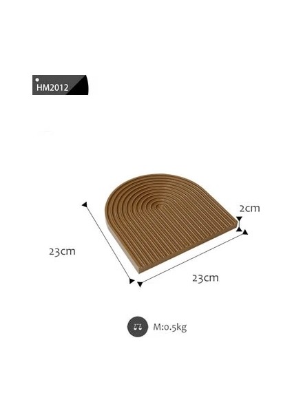 Kahverengi 23CM Tarzı Sweetgo Kayın Ahşap Doğrama Tepsisi Morandi Renk El Yapımı Tatlı Tabağı Kek Masa Dekorasyon Mutfak Organizatör (Yurt Dışından)