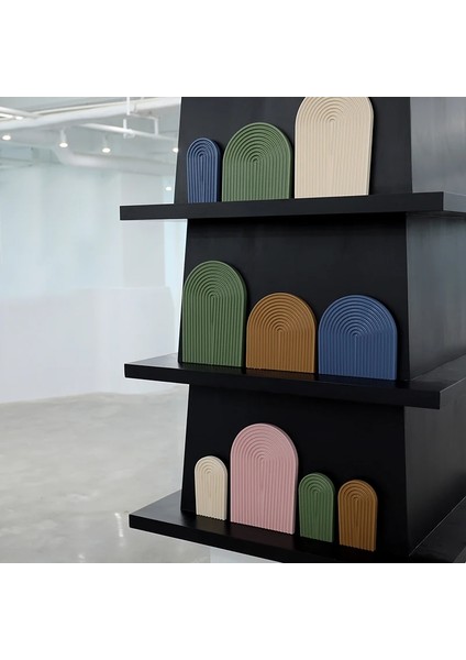 Kahverengi 23CM Tarzı Sweetgo Kayın Ahşap Doğrama Tepsisi Morandi Renk El Yapımı Tatlı Tabağı Kek Masa Dekorasyon Mutfak Organizatör (Yurt Dışından) modelleri