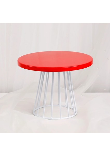 Kırmızı Stil 20 Santimetre 1 Adet Ana Kek Fondan Tatlı Morandi Için Standları Renk Ev Dekorasyon Düğün Parti Tedarikçisi Çiçek Standı (Yurt Dışından)