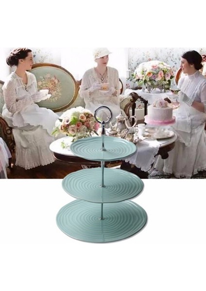 Gümüş Tarzı 3 Katmanlı Kek Meyve Tabağı Kek Tabağı Stand Kolu Montaj Alet Standı Donanım Çubuk Plaka Standı Kek Dekorasyon Aracı Kek Aksesuarı (Yurt Dışından) modelleri