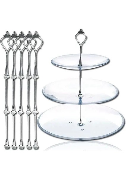 Çikolata Tarzı Taç 3 Katmanlı Taç Kek Tabağı Standı Altın Gümüş Düğün Masa Dekoru Kek Ekmek Tatlı Tabağı Standı Cupcake Uydurma Sahipleri Only4 (Yurt Dışından) modelleri
