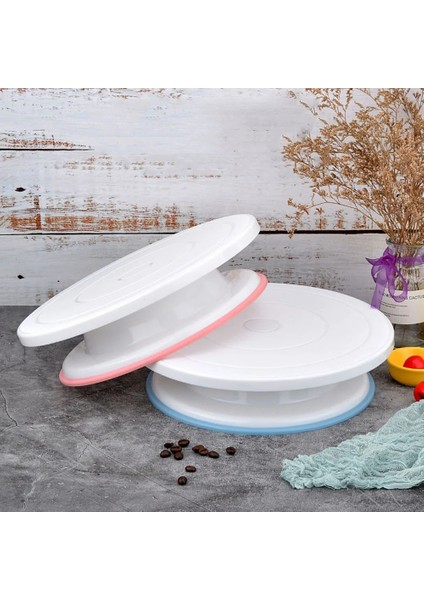 Mavi Stil Kek Pikap Döner Kaymaz Yuvarlak Standı Kek Dekorasyon Araçları Masa Mutfak Dıy Tava Pişirme Araçları Mutfak Aksesuarları Kalıp (Yurt Dışından) fiyatları