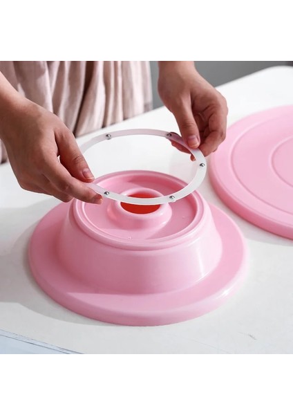 Mavi Stil Dıy Kek Pikap Pişirme Silikon Kalıp Pişirme Plakası Döner Yuvarlak Kek Dekorasyon Araçları Döner Masa Pasta Malzemeleri Standı (Yurt Dışından) indirimleri