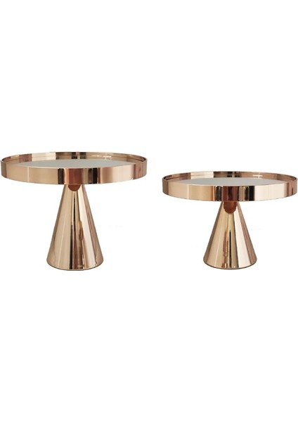 S Tarzı G5AB Kek Standı Altın Ayna Üst Premium Acıbadem Kurabiyesi Ekran Standı Kutlama Partisi Için Yuvarlak Istiflenebilir Kurabiye Tatlısı (Yurt Dışından) modelleri