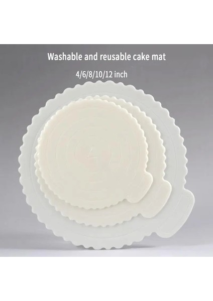 Turuncu Tarzı Kare Kek Daire Karton Plastik Kek Taban Plakası Saplı Mousse Kek Peynirli Kek Tepsisi Panosu Yeniden Kullanılabilir Kek Aracı (Yurt Dışından)