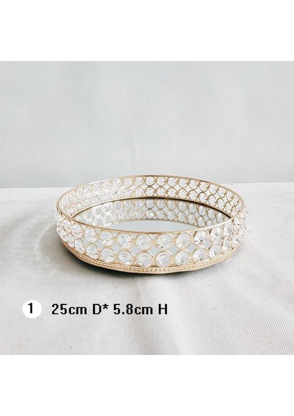 1 Adet 10 Inç Yuvarlak Stil 1 Adet-Ake Standı Yuvarlak Metal Kek Standları Tatlı Ekran Cupcake Standları Düğün Parti Doğum Günü (Yurt Dışından)