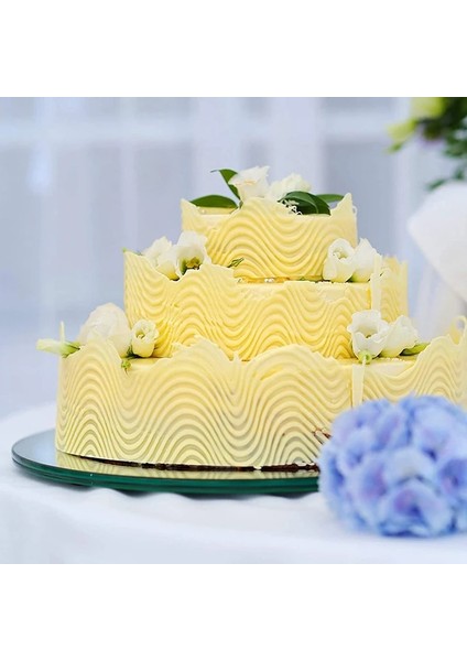 2 ADET-10CM Tarzı 2 Adet Yuvarlak Akrilik Kek Ekran Kartı Kek Kenarı Pürüzsüz Kazıyıcı Kek Tepsisi Dıy Yuvarlak Dekorasyon Cakeboard Taban Kek Araçları (Yurt Dışından) fırsatları