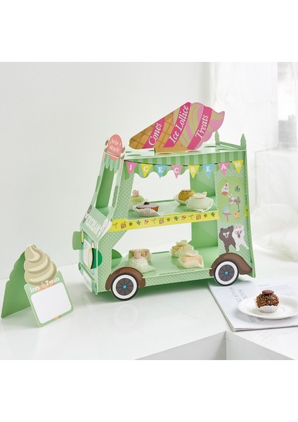 Korsan-1 Adet Tarzı Cupcake Standı Kek Standı Karton Cupcake Tutucu Çocuklar Doğum Günü Partisi Düğün Dekor Tatlı Masa Ekran Malzemeleri Centerpieces (Yurt Dışından) fırsatları