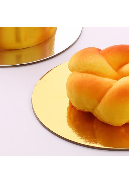 Mor Tarzı Altın Gümüş Yuvarlak Kek Tahtası Daire Tabanı Cupcakes Standı Kağıt Kutuları Liner Parti Pasta Pişirme Matı Decoratio (Yurt Dışından) modelleri