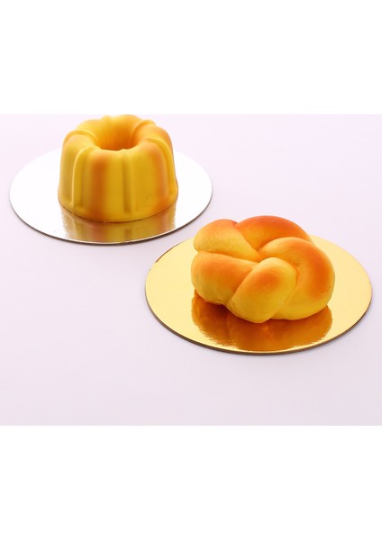 Mor Tarzı Altın Gümüş Yuvarlak Kek Tahtası Daire Tabanı Cupcakes Standı Kağıt Kutuları Liner Parti Pasta Pişirme Matı Decoratio (Yurt Dışından) indirimleri