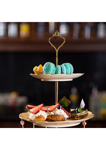 Kırmızı Stil Taşınabilir Üç Katmanlı Kek Standı Şeker Meyve Vitrin Kolu Uydurma Donanım Çubuk Plaka Standı 5 Renk (Yurt Dışından) modelleri