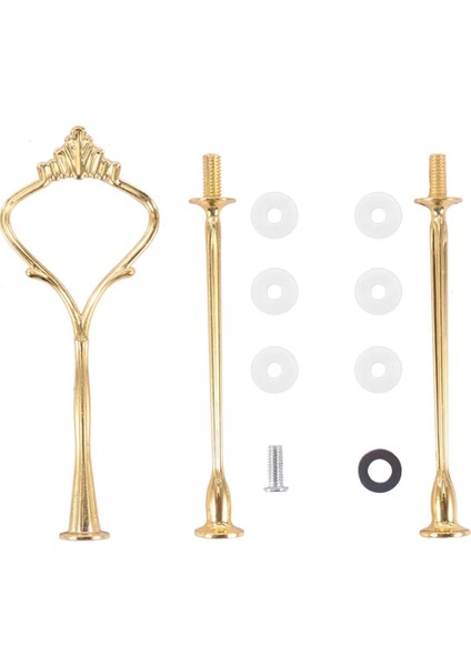 Kırmızı Stil Taşınabilir Üç Katmanlı Kek Standı Şeker Meyve Vitrin Kolu Uydurma Donanım Çubuk Plaka Standı 5 Renk (Yurt Dışından) fırsatları