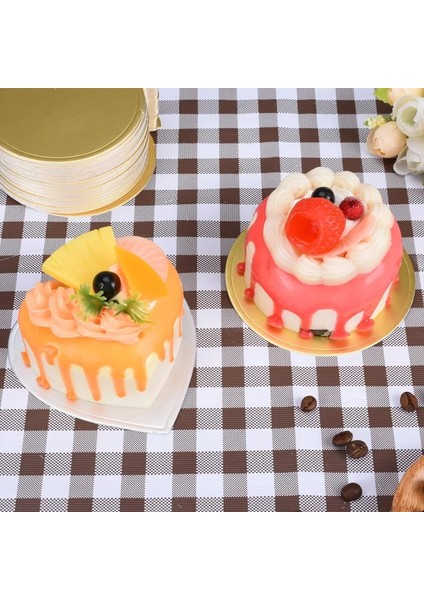 Mor Tarzı Et Altın Gümüş Mousse Mat Alt Köpük Kek Tabanı Panoları Kağıt Pano Şekli Tatlı Tepsisi Noel Kek Dekorasyon Araçları (Yurt Dışından)