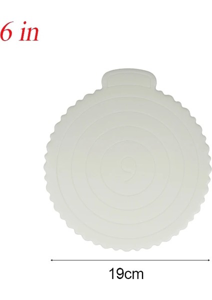 6 Inç Tarzı Inç Yeniden Kullanılabilir Yuvarlak Mus Kek Panoları Ev Düğün Doğum Günü Partisi Için Plastik Kek Tabanı Cupcake Tatlı Tepsisi (Yurt Dışından)