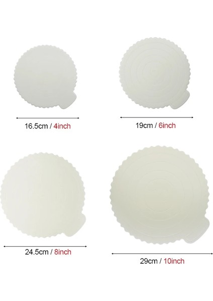 6 Inç Tarzı Inç Yeniden Kullanılabilir Yuvarlak Mus Kek Panoları Ev Düğün Doğum Günü Partisi Için Plastik Kek Tabanı Cupcake Tatlı Tepsisi (Yurt Dışından) indirimleri