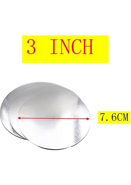 3 Gümüş Tarzı Thickne-10 Inch Altın Kare Yuvarlak Kek Mat Kağıt Panoları Cupcake Doğum Günü Pastası Standı Karton Liner (Yurt Dışından)