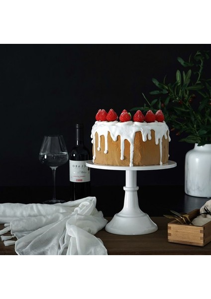 Altın 20CM Tarzı cm Yuvarlak Kek Standı Demir Nefis Kek Raf Tabanı Altın Beyaz Tatlı Standı Kek Ekran Düğün Doğum Günü Cupcake Tutucu (Yurt Dışından) modelleri