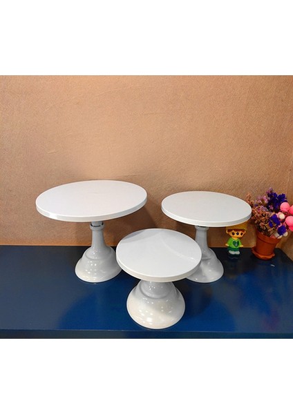 Altın 20CM Tarzı cm Yuvarlak Kek Standı Demir Nefis Kek Raf Tabanı Altın Beyaz Tatlı Standı Kek Ekran Düğün Doğum Günü Cupcake Tutucu (Yurt Dışından) fırsatları