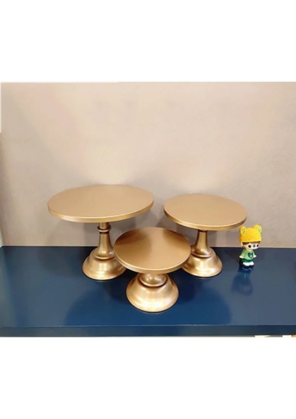 Altın 20CM Tarzı cm Yuvarlak Kek Standı Demir Nefis Kek Raf Tabanı Altın Beyaz Tatlı Standı Kek Ekran Düğün Doğum Günü Cupcake Tutucu (Yurt Dışından) indirimleri