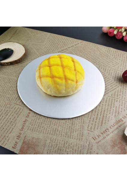 30 cm Altın Stili Yuvarlak Kek Daire Karton Kek Varilleri Kek Taban Plakası Pano Döner Tabla Tiramisu Mousse Kek Cheesecake Snack Altın Gümüş (Yurt Dışından) indirimleri