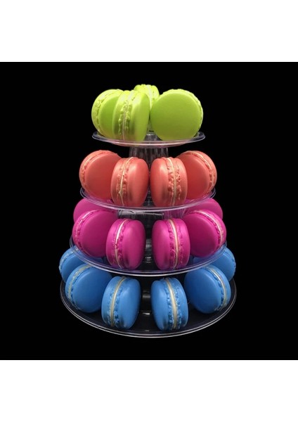 D Stili Katmanlı Yüksek Li Macarons Ekran Kule Cupcake Kulesi Tutacağı Katmanlı Servis Standı Cupcake Kulesi Düğün Teşhir Standı (Yurt Dışından) fiyatları