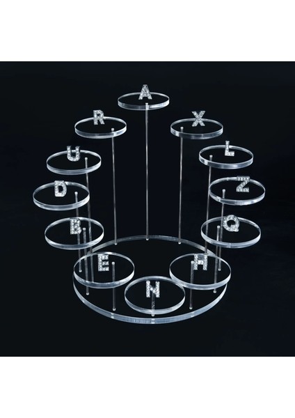 Beyaz Stil Stili Akrilik Cupcake Takı Için Ekran Standı Kek Tatlı Raf Parti Düğün Pastası Standı Tutucu Transhome Bebek Duş Dekorasyon (Yurt Dışından) fiyatları