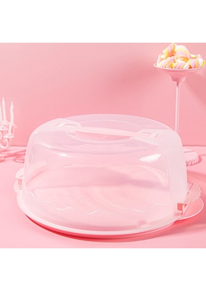 10 Inç Beyaz Stil Jo Lıfe 1 Takım Şeffaf Kek Kutusu Plastik Düğün Pastası Ambalaj Pedi Şeffaf Kutular Cupcake Muffin Dome Tutucu Kılıfları (Yurt Dışından) fırsatları