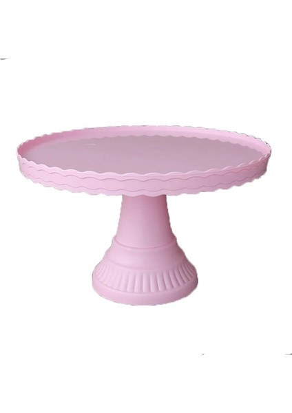 Pembe Tarzı Plastik Kek Standı Parti Teşhir Standı Düğün Dekorasyon Doğum Günü Şeker Tabağı Tepsisi Tatlı Fudge Masaüstü Ikindi Çayı Tepsisi (Yurt Dışından) fırsatları