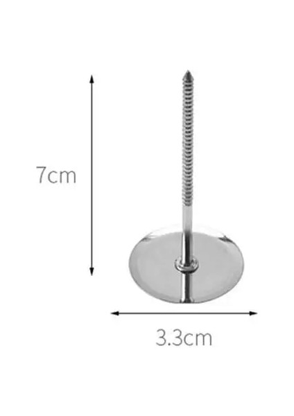 Bir Stil Çelik G Tırnak Kek Fondan Bisküvi Çiçekler Dıy Pişirme Transfer Iğnesi Pasta Araçları Krem Dekorasyon Standları F7S4 (Yurt Dışından)