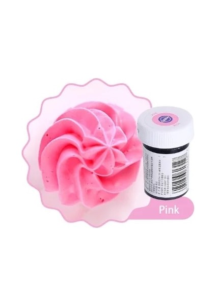 Pembe Tarzı 1 Şişe America Wilton Gıda Boyası Buzlanma Boyaları, Jel Bazlı, Yenilebilir Renk Pigmenti Pasta Pişirmek Için Pasta Pasta Fondan Macaron Kreması (Yurt Dışından)