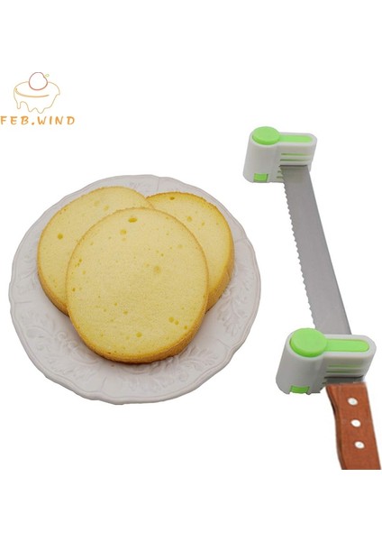 Set Başına Düz Stil Dikdörtgen Et Dıy Kek Kesici Ekmek Bıçağı Kılavuzlu Ayarlanabilir Kesme Fiksatörü 5 Katlı Bıçak Kek Düzleştirici Sicer Tost Kesme 601 (Yurt Dışından) fiyatları