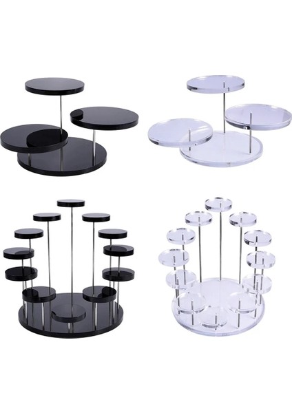 Şeffaf Stil Stili Akrilik Cupcake Takı Için Ekran Standı Kek Tatlı Raf Parti Düğün Pastası Standı Bebek Duş Dekorasyon Tutucu Transhome (Yurt Dışından) fiyatları