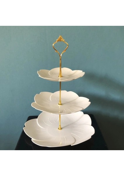 No.3 Tarzı 4 Modeller 3 Katmanlı Plastik Kek Standı Ikindi Çayı Düğün Tabakları Parti Sofra Bakeware Kek Dükkanı Üç Katmanlı Kek Raf Tepsisi (Yurt Dışından) fiyatları