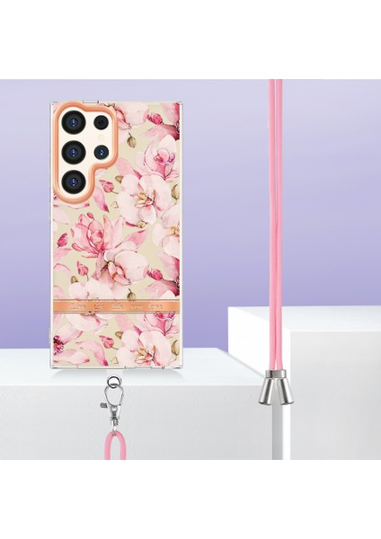 Samsung Galaxy S24 Ultra Elektrokaplama Tpu Kalapı Ile Kadarlık (Yurt Dışından)