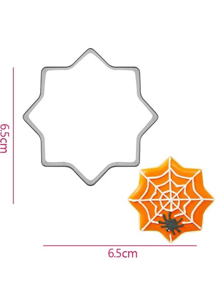 No.5 Tarzı Cadılar Bayramı Pastanesi Paslanmaz Çelik Çerez Kesici Bisküvi Çerez Pulları Bakeware Bisküvi Kalıbı Pişirme Bisküvi Kalıbı Pişirme Aracı (Yurt Dışından)