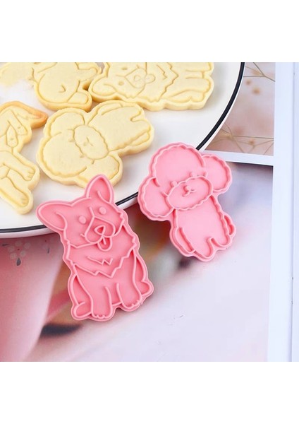 6 Adet Köpek Stili D Kedi Köpek Bakeware Çerez Kesiciler Bisküvi Kalıp Diy Basın Pişirme Pulları Doğum Günü Partisi Için Mutfak Aracı (Yurt Dışından) fiyatları