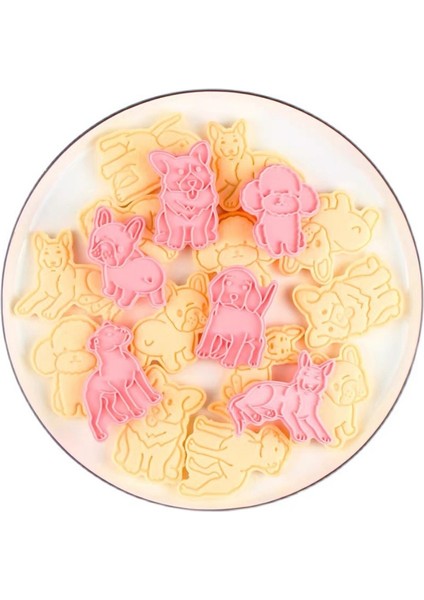 6 Adet Köpek Stili D Kedi Köpek Bakeware Çerez Kesiciler Bisküvi Kalıp Diy Basın Pişirme Pulları Doğum Günü Partisi Için Mutfak Aracı (Yurt Dışından) fırsatları