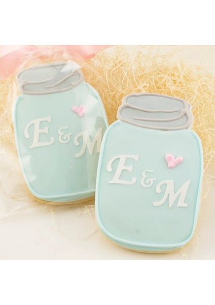 Kenıao Kavanoz ve Latte Kahve Fincanı Kurabiye Kesici Seti - 3 Parça - Anma Günü Bisküvi Fondan Ekmek Kalıbı - Paslanmaz Çelik (Yurt Dışından) fiyatları