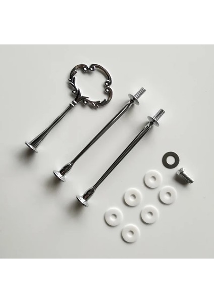 No.10 Tarzı 1 Takım Kek Plaka Standları Multistyle Katmanlı Plaka Kolu Montaj Donanım Çubuk Aracı Kek Plaka Standı Düğün Doğum Günü Pastası Standı (Yurt Dışından) modelleri